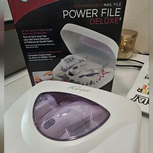 NEW Rechargeable Nail File - Power File Deluxe